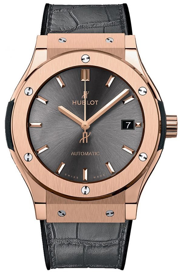 Hublot Classic Fusion 542.Ox.7081.Lr Kello Harmaa / Nahka