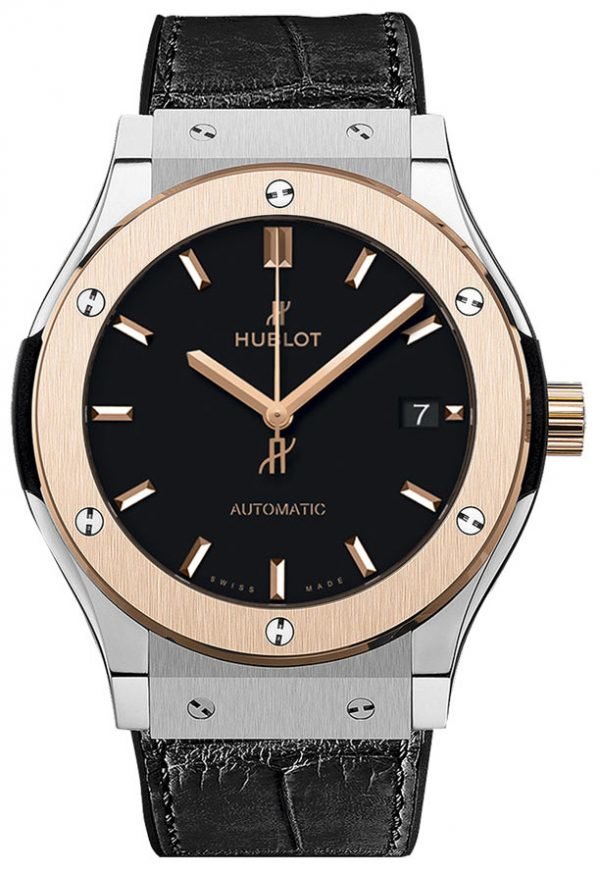 Hublot Classic Fusion 565.No.1181.Lr Kello Musta / Nahka