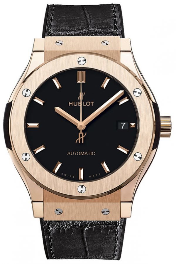 Hublot Classic Fusion 565.Ox.1181.Lr Kello Musta / Nahka