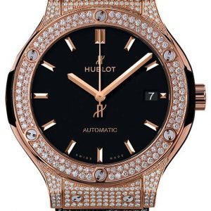 Hublot Classic Fusion 565.Ox.1181.Lr.1704 Kello Musta / Nahka