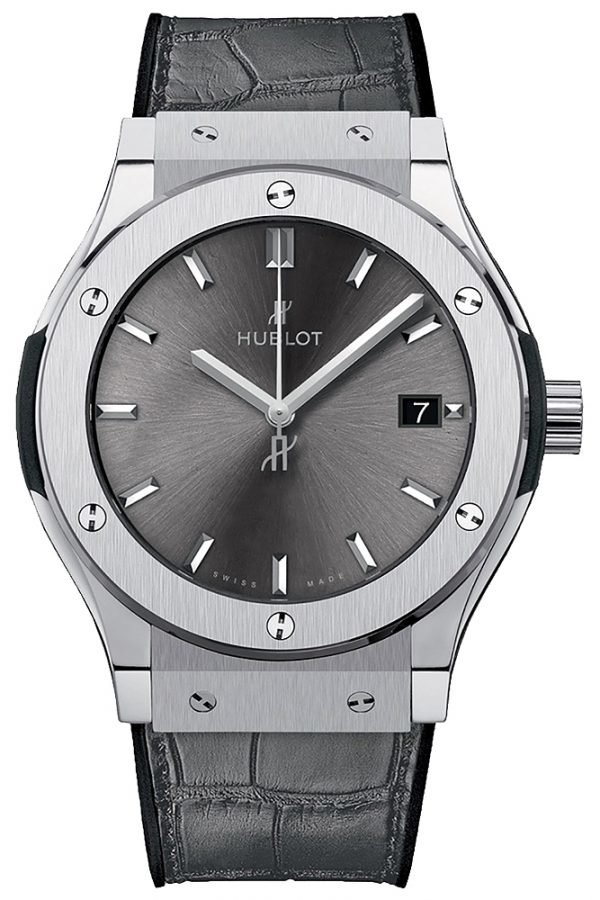 Hublot Classic Fusion 581.Nx.7071.Lr Kello Harmaa / Nahka