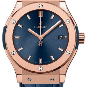 Hublot Classic Fusion 581.Ox.7180.Lr Kello Sininen / Nahka