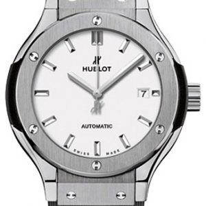 Hublot Classic Fusion 582.Nx.2610.Rx Kello Valkoinen / Kumi