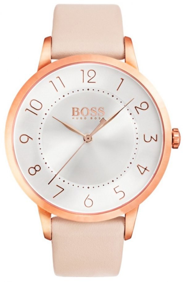 Hugo Boss 1502407 Kello Hopea / Nahka