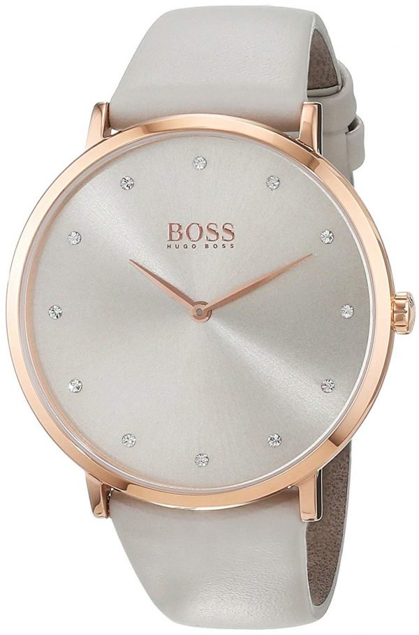 Hugo Boss 1502412 Kello Hopea / Nahka