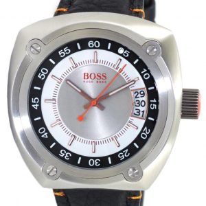 Hugo Boss 1512301 Kello Hopea / Nahka