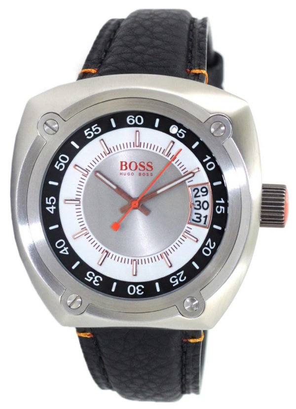 Hugo Boss 1512301 Kello Hopea / Nahka