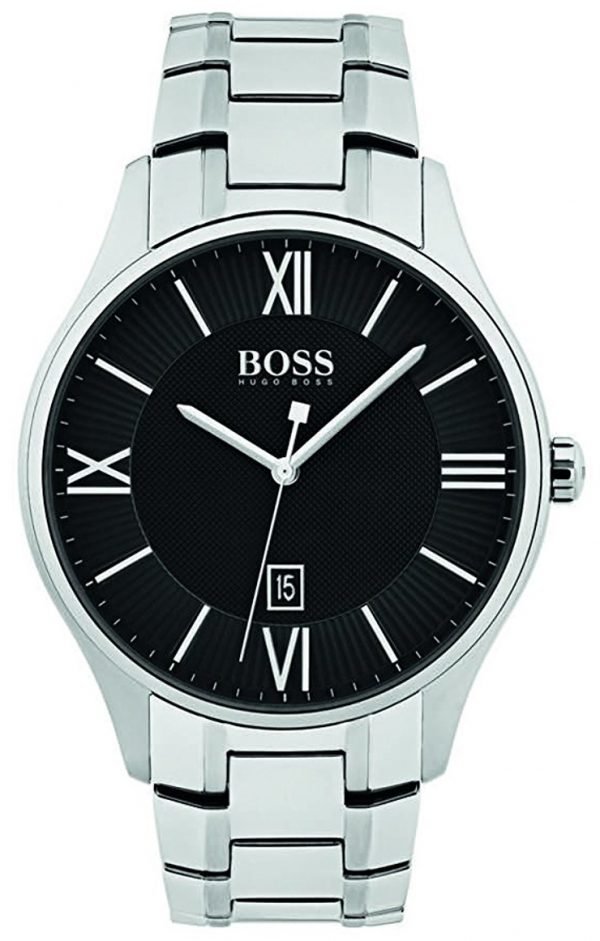 Hugo Boss 1513488 Kello Musta / Teräs