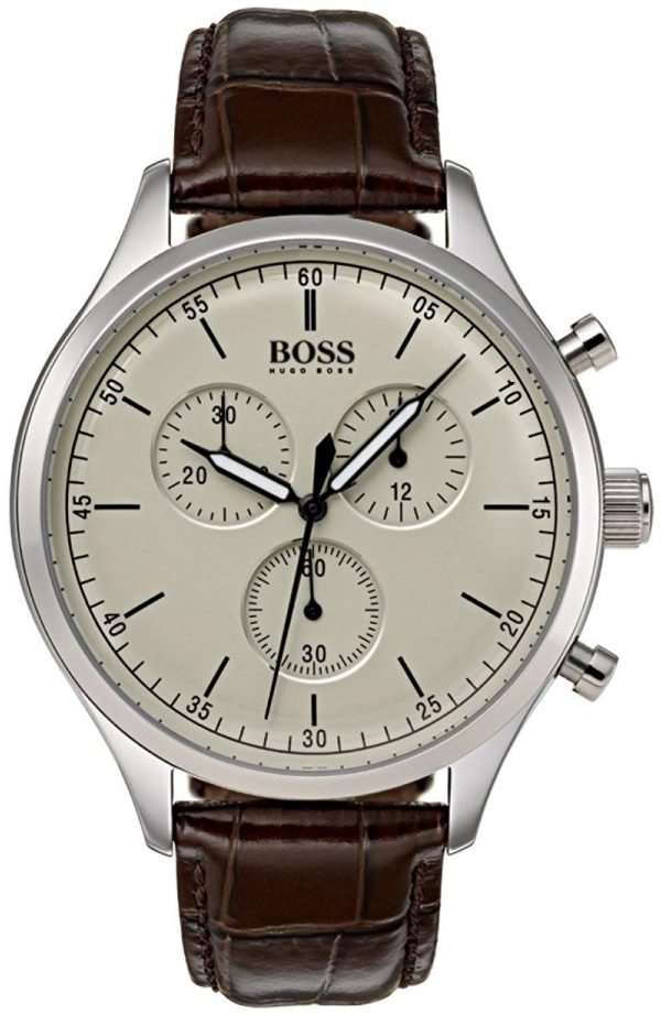 Hugo Boss 1513544 Kello Beige / Nahka