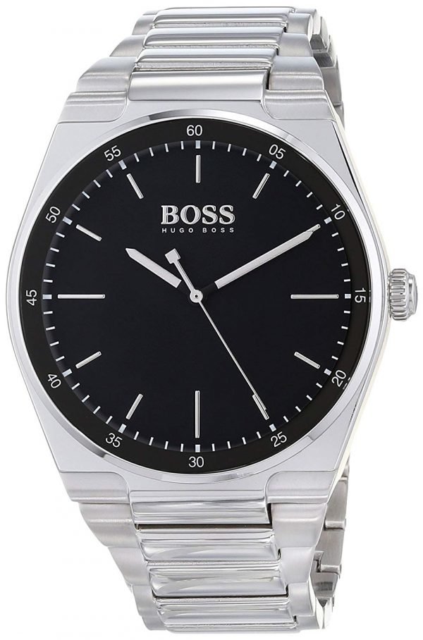 Hugo Boss 1513568 Kello Musta / Teräs