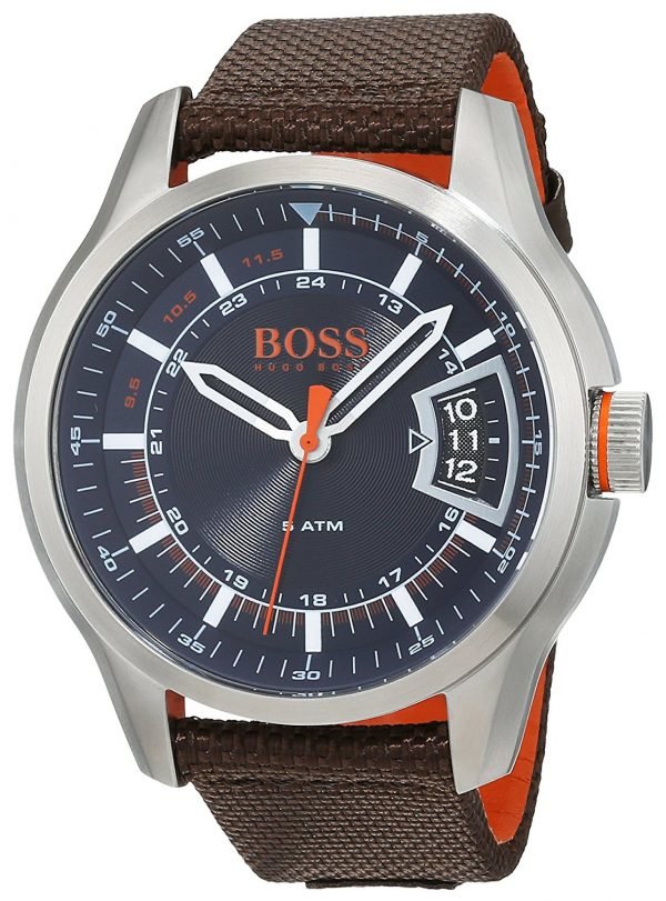 Hugo Boss 1550002 Kello Sininen / Nahka