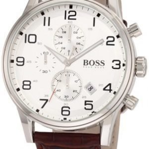 Hugo Boss Aeroliner 1512447 Kello Hopea / Nahka