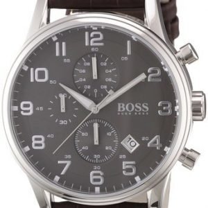 Hugo Boss Aeroliner 1512570 Kello Harmaa / Nahka