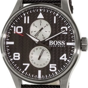 Hugo Boss Aeroliner 1513086 Kello Musta / Tekstiili