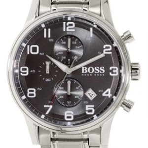 Hugo Boss Aeroliner 1513181 Kello Musta / Teräs