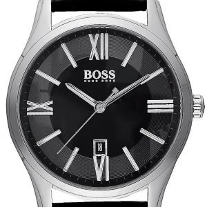 Hugo Boss Ambassador 1513022 Kello Musta / Nahka