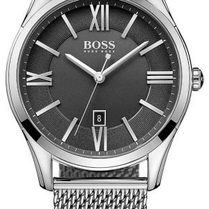 Hugo Boss Ambassador 1513442 Kello Musta / Teräs