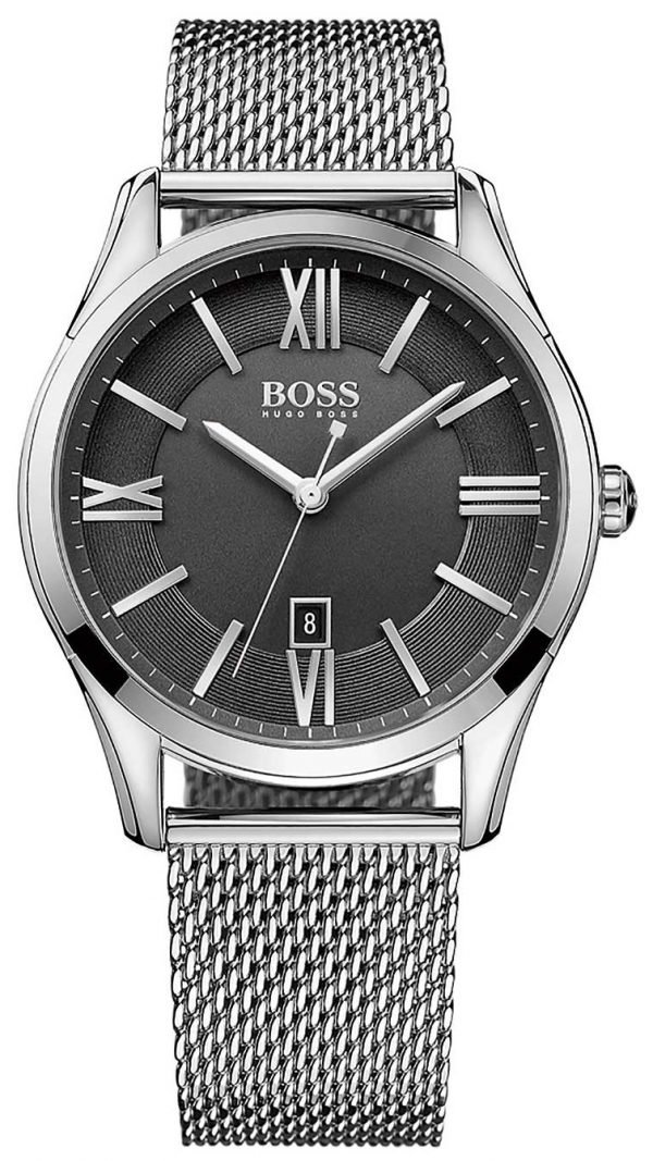 Hugo Boss Ambassador 1513442 Kello Musta / Teräs