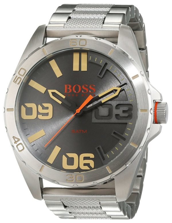 Hugo Boss Berlin 1513317 Kello Harmaa / Teräs