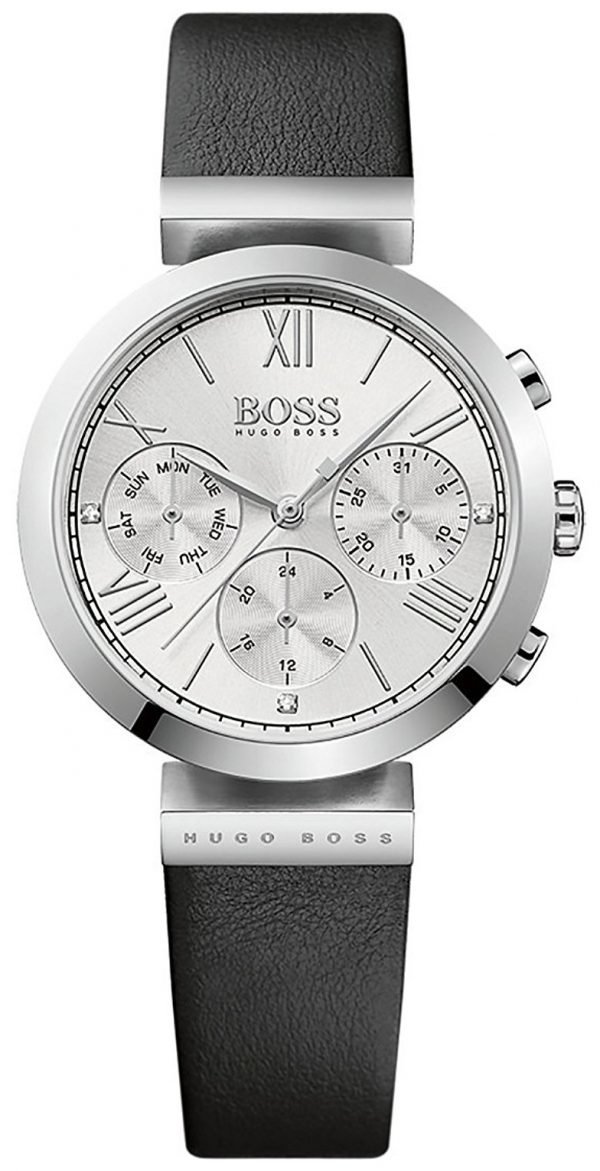 Hugo Boss Chronograph 1502395 Kello Hopea / Nahka