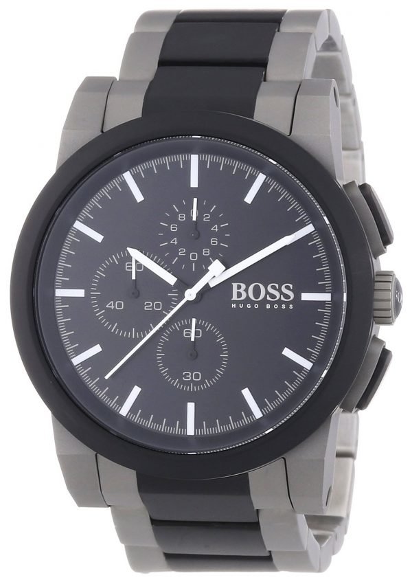 Hugo Boss Chronograph 1512958 Kello Musta / Teräs