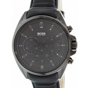 Hugo Boss Chronograph 1513061 Kello Musta / Nahka