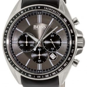 Hugo Boss Chronograph 1513085 Kello Harmaa / Nahka