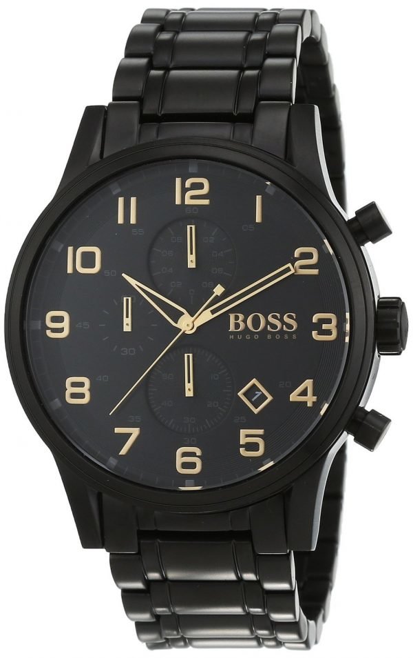 Hugo Boss Chronograph 1513275 Kello Musta / Teräs