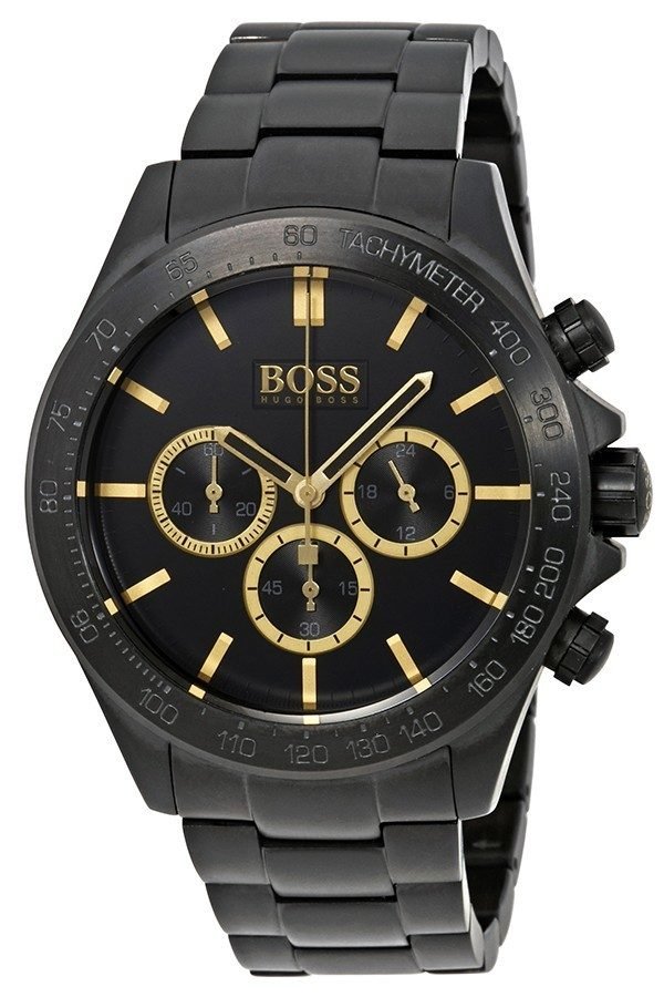 Hugo Boss Chronograph 1513278 Kello Musta / Teräs