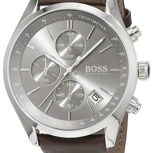 Hugo Boss Chronograph 1513476 Kello Harmaa / Nahka