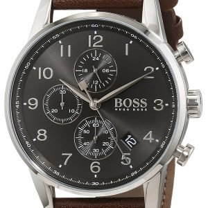 Hugo Boss Chronograph 1513494 Kello Harmaa / Nahka