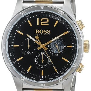 Hugo Boss Chronograph 1513529 Kello Musta / Kullansävytetty