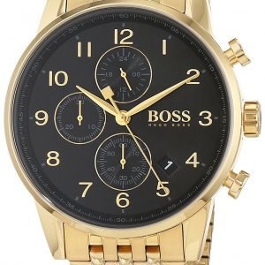 Hugo Boss Chronograph 1513531 Kello Musta / Kullansävytetty