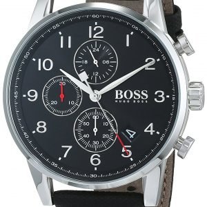 Hugo Boss Chronograph 1513535 Kello Musta / Nahka