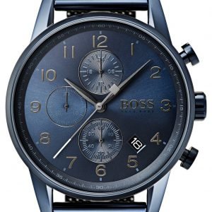 Hugo Boss Chronograph 1513538 Kello Sininen / Teräs