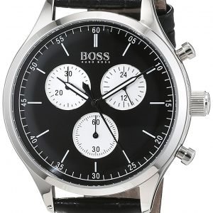 Hugo Boss Chronograph 1513543 Kello Musta / Nahka