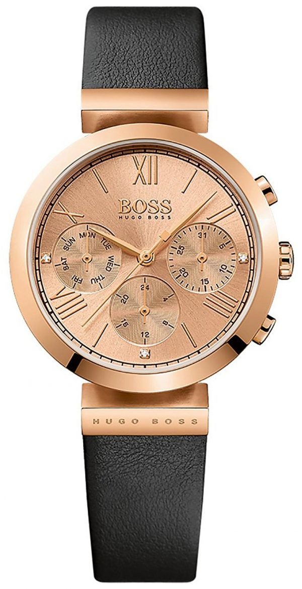 Hugo Boss Classic 1502397 Kello Punakultaa / Nahka