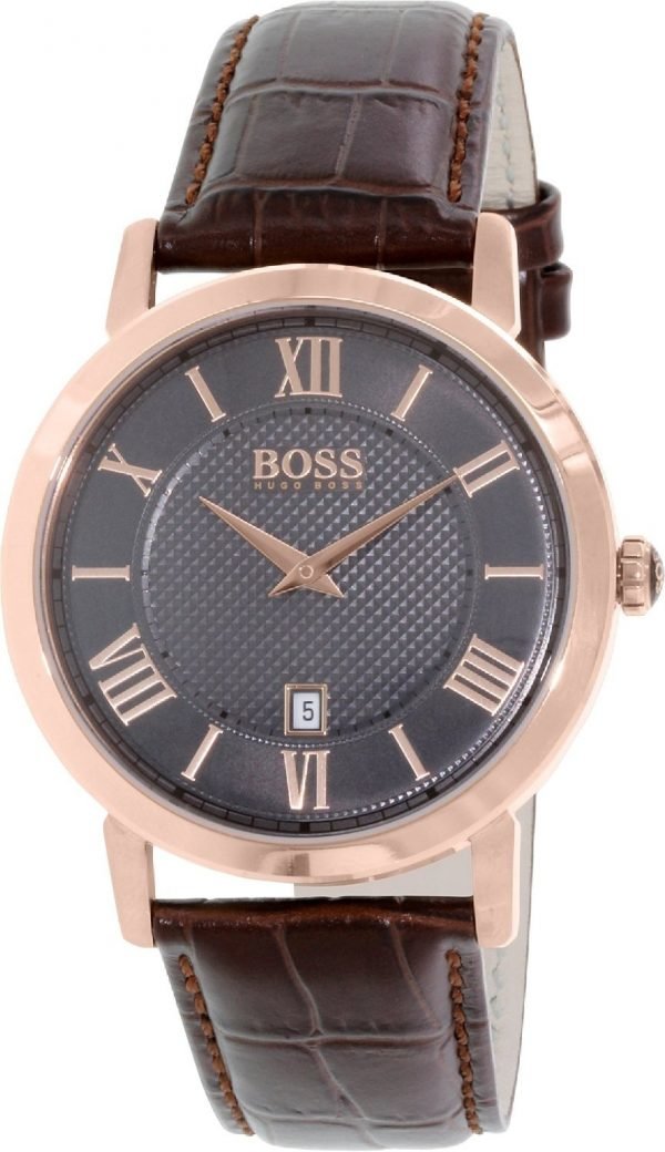 Hugo Boss Classic 1513138 Kello Harmaa / Nahka