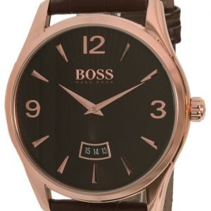 Hugo Boss Commander 1513426 Kello Musta / Nahka