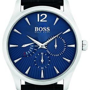 Hugo Boss Commander 1513489 Kello Sininen / Nahka