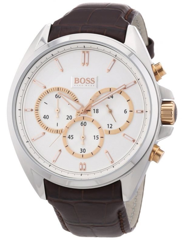 Hugo Boss Driver 1512881 Kello Hopea / Nahka