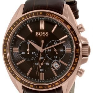 Hugo Boss Driver 1513093 Kello Ruskea / Nahka