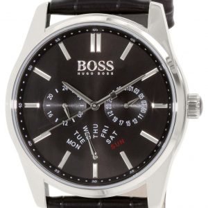 Hugo Boss Heritage 1513124 Kello Musta / Nahka