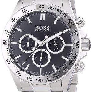 Hugo Boss Ikon 1512965 Kello Musta / Teräs