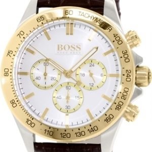 Hugo Boss Ikon 1513174 Kello Valkoinen / Nahka