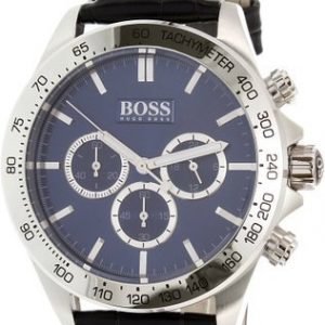 Hugo Boss Ikon 1513176 Kello Sininen / Nahka