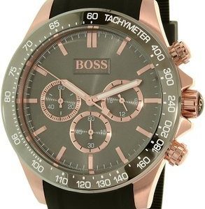 Hugo Boss Ikon 1513342 Kello Harmaa / Kumi