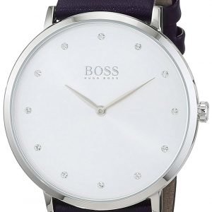 Hugo Boss Jillian 1502410 Kello Valkoinen / Nahka