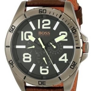 Hugo Boss New York 1513166 Kello Musta / Nahka
