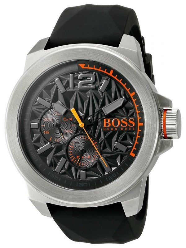 Hugo Boss New York 1513346 Kello Musta / Kumi